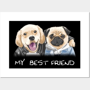 my best friend Posters and Art